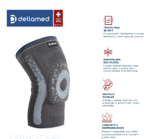 Joelheira Knit Ortho Care - Dellamed
