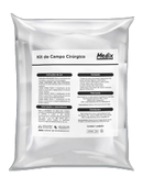 Kit de Campo Cirúrgico Universal - Kit com 5 Pacotes - Medix
