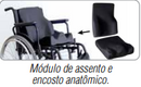 Opcionais p/ Cadeira de Rodas MB4 ECO - Ortomobil