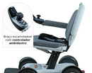 Cadeira Motorizada Dobrável até 120 Kg Assento 42cm Spacemed - Dellamed