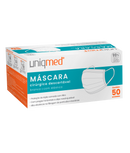 UNIQCARE Einweg-OP-Masken, Box mit 50 Einheiten