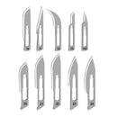 Lâminas Descartáveis Para Bisturi UNIQMED Aço Inox Caixa com 100 Unidades