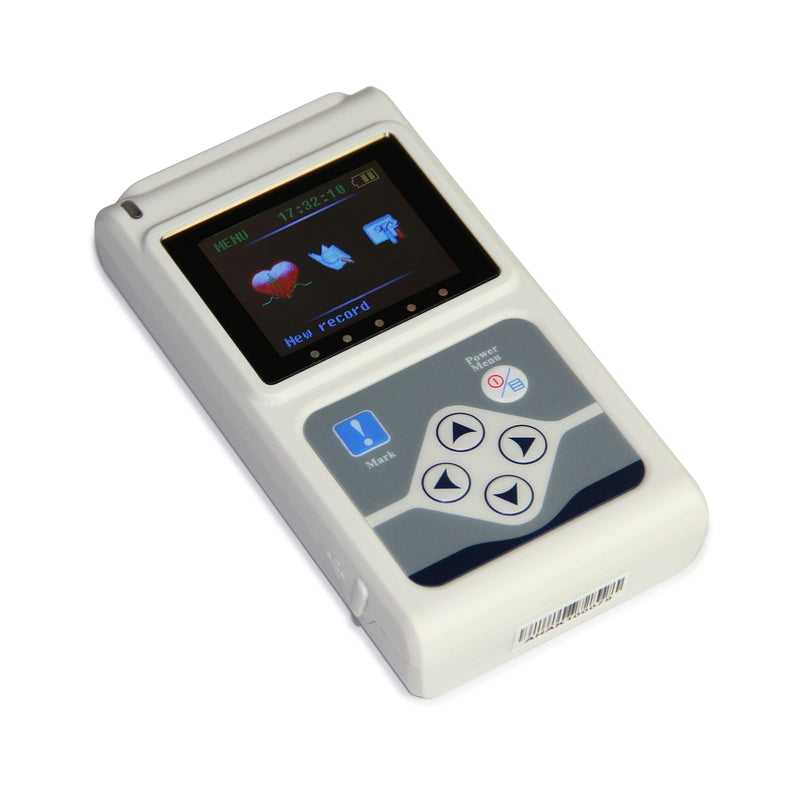 Aparelho com Sistema de Monitoramento ECG Holter com 3 Canais de Gravador